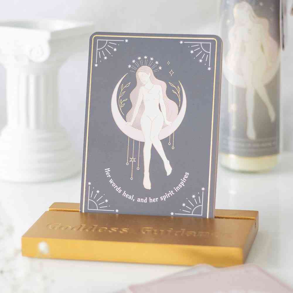 Something Different - Goddess Energy Affirmation Cards with Wooden Stand Kaartenhouder - Multicolours